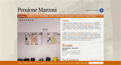 Desktop Screenshot of pensionemarconi.it